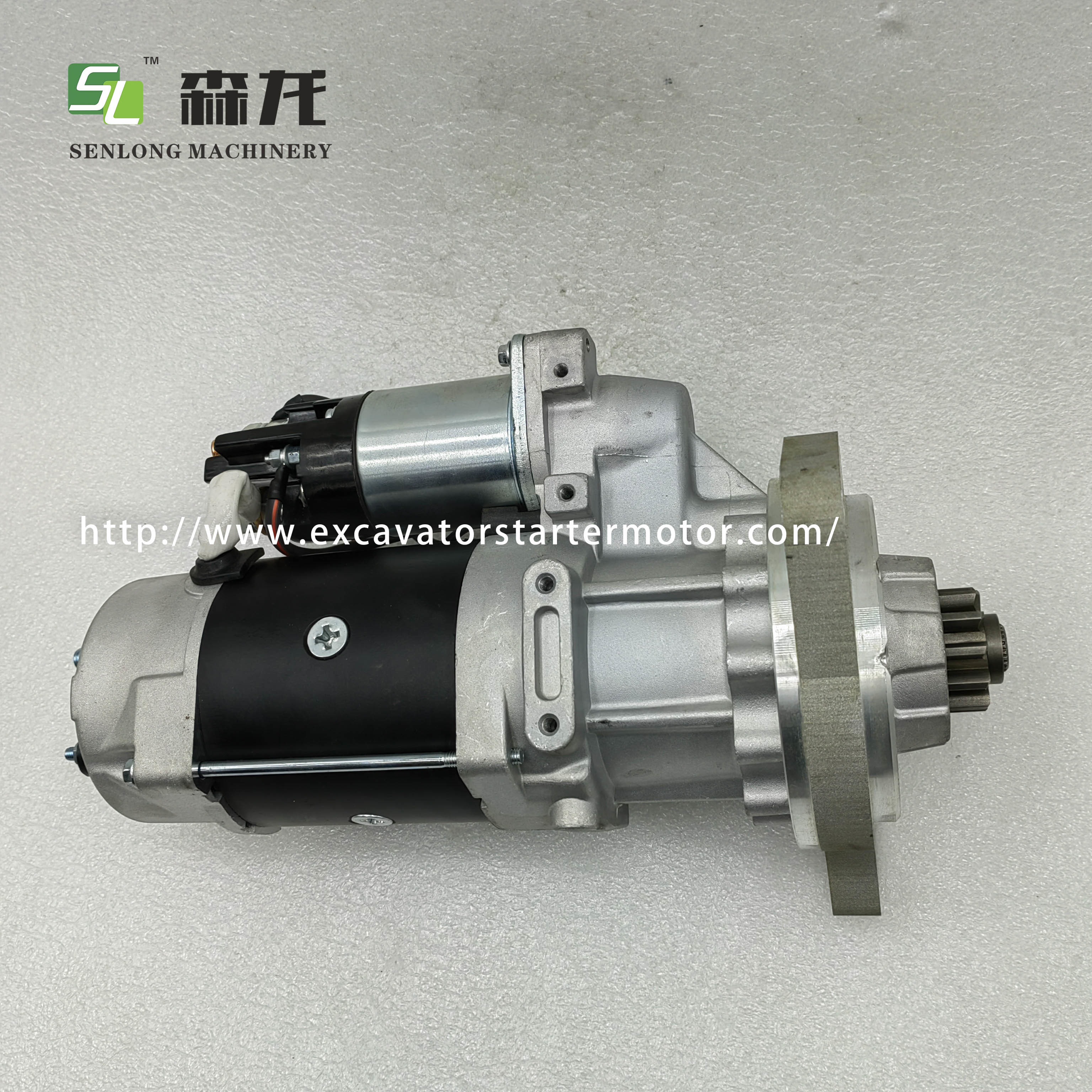 126650-77021 Excavator Starter Motor For Yanmar 24V 8.0KW 11T 0360-802-0222 0360-802-0192 148660-77080