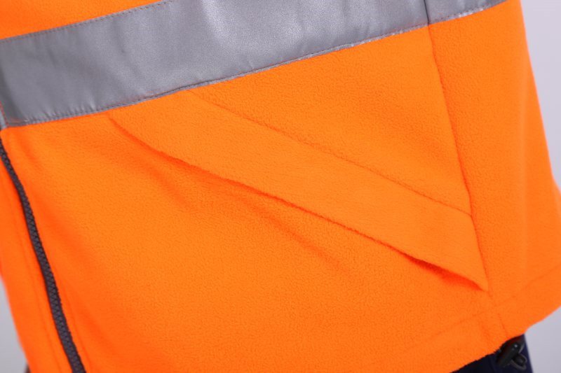 HIVIS Work Clothes OEM 360gsm Gore Tex High Visibility Rain Gear