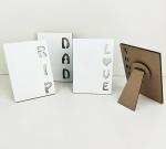 Thermal Transfer Printing Dye Sublimation Blanks Custom Carved Photo Frame