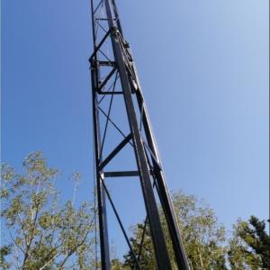 Quality Winch Up 65ft 10 Sections Lattice Transmission Tower wholesale