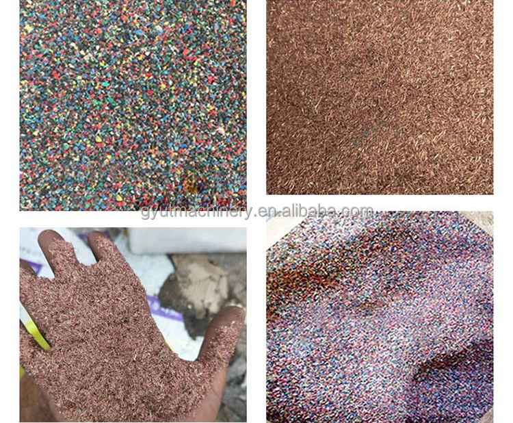 1200 kg Weight Copper Cable Recycling Separating Machines Scrap Cable Granulator Separator Machines