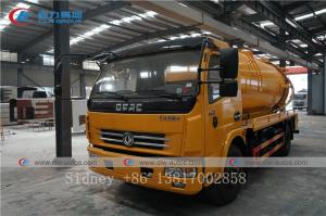 Quality LHD Dongfeng Duolika 4X2 Diesel Fuel Sewer Cleaning Truck wholesale
