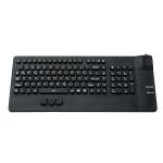 Mechanical Silicone Rubber Keypad Black For Industrial Equipment Washable