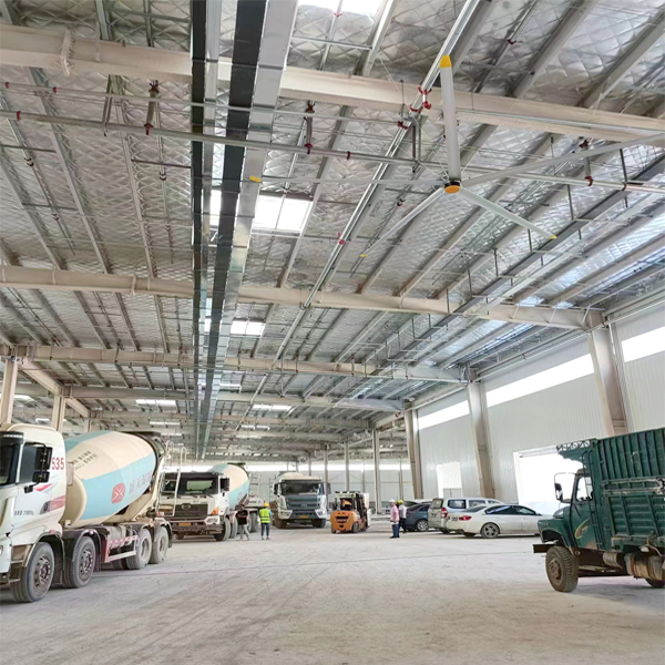 7.3m 24FT Industrial Energy Saving Large Ceiling HVLS Fan with Maintenance Free Design
