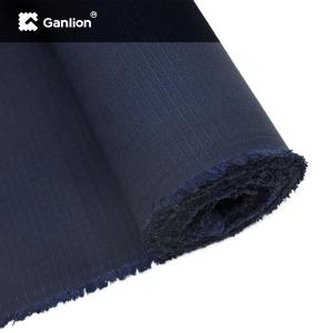 Quality Polyester Cotton Spandex Teflon Stretch Security Uniform Fabric Anti Wrinkle For Coats wholesale