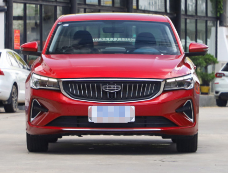 Diesel Or Gasoline Car Geely Emgrand Fourth Generation 1.5L CVT Flagship Type Compact Car