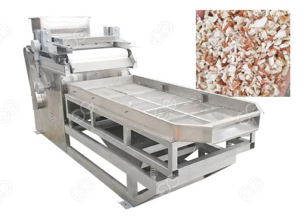Stainless Steel Walnut Chopper Cutting Machine Nut Crusher Shredder With