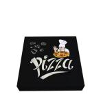 Eco-friendly corrugated paper customized pizza box fast food takeaway packaging