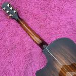 Solid Koa Wood Cutaway Rosewood Fingerboard GK24ce Acoustic Electric Guitar