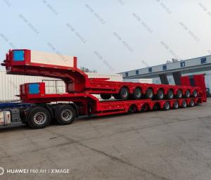 Quality Customized Axle Number Heavy Hydraulic Modular Trailer for Van-type Transportation wholesale