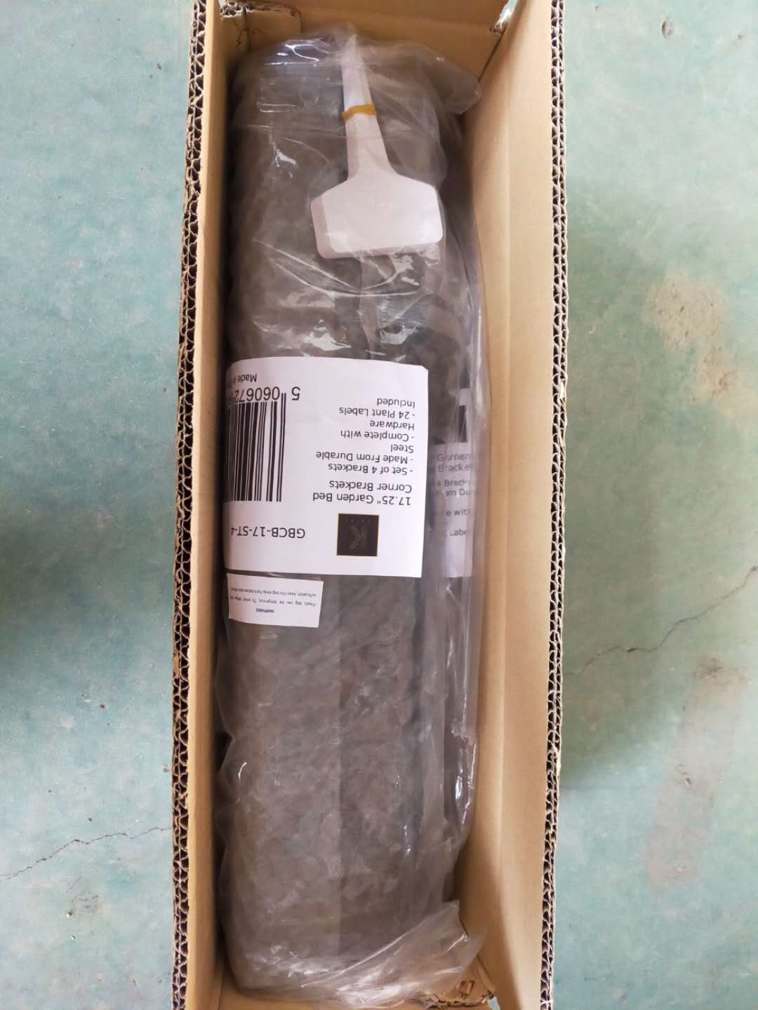 ISO9001 Certified Powder Coated Garden Bed Corner Bracket for 9*3*3 Inch Beds from OEM