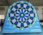 Carnival Games Inflatable Football Dart Board PVC Soccer Dart Board Football