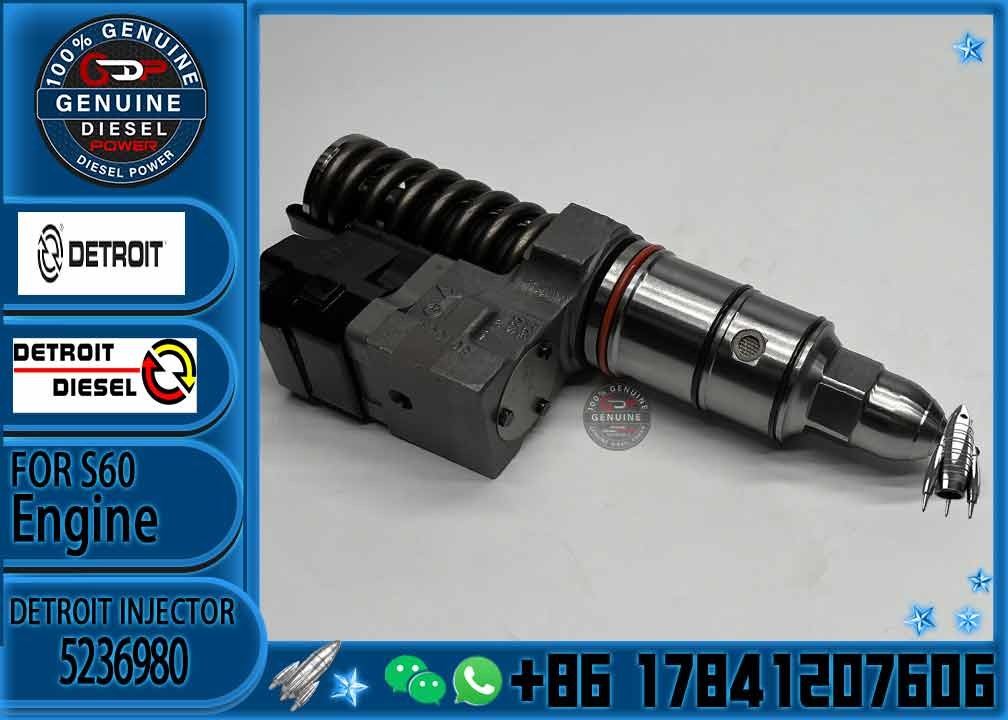 Diesel Engine S60 Fuel Injector 5235600 5235695 5236980 5236978 5235605 5236347 5235915 5237320 5235550 5237650