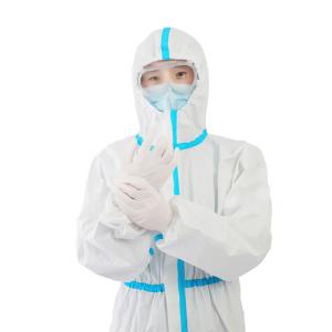 Quality High Permeability Medical Protective Clothing Work Coverall Adjustable Tightness wholesale