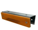 Highway Guardrail Plastic V Type Road Reflectors High Visible Road Stud