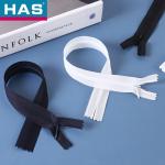 Dark Lock Mouth Nylon Invisible Zipper For Wedding Dress And Sofa In Nylon