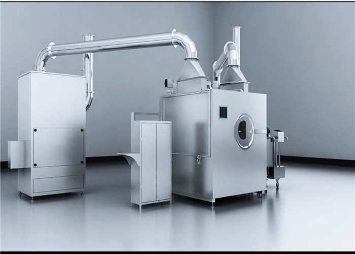 Pharmaceutical Micro Pills Tablet Coating Equipment Apply To GMP Standard