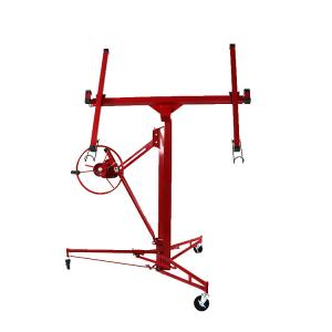 Quality Red Hand Brake 16ft Plasterboard Lifter For Construction Site wholesale