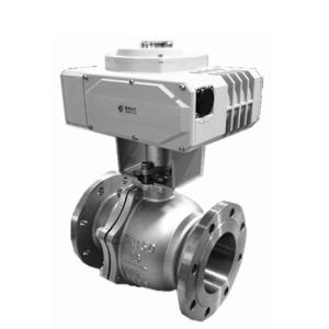 Quality Flange Type Flow Control Valve Electric Actuator Motorized PTFE Sealed Material wholesale