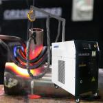 HHT IGBT 800KVA Copper Tube Brazing Machine Water Cooling
