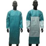 Sterile Disposable Protective Gown Anti Wrinkle Customized Logo