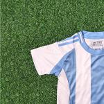 Argentina Children Clothing 2024-2025 Home Football Jersey Children Team Uniform