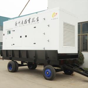 Quality Practical Trailer Diesel Generator Set Single Phase 500KVA 400KW wholesale