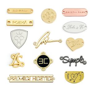Quality Antiwear Rustproof Handbag Metal Tags 10000pcs wholesale