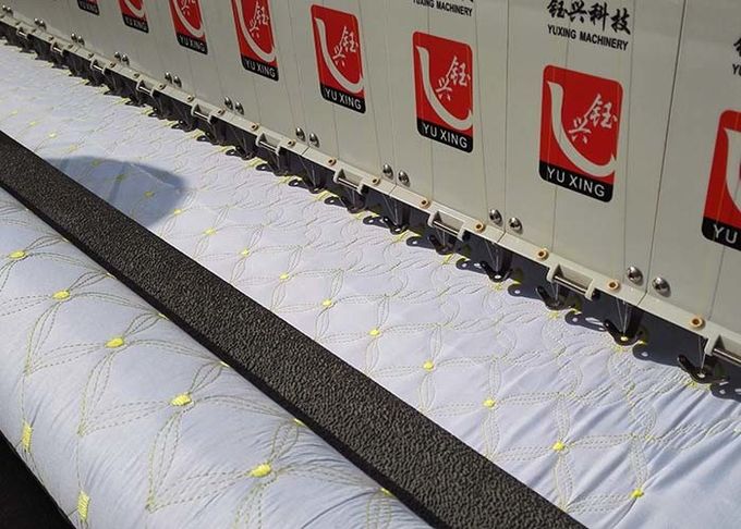 128 Inch 25 Head Computerized Quilting Embroidery Machine For Home Textile