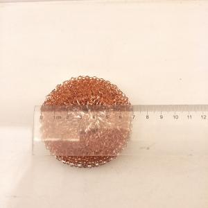 Quality Eco Friendly Pure Copper Scrubbers Durable Protecting Hands From Being Hurt wholesale