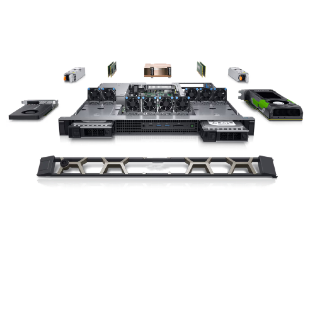 R650 1U Rack Server 3rd-Gen Intel Xeon Scalable Processors 2x1 GbE LOM And 6 Standard Fans