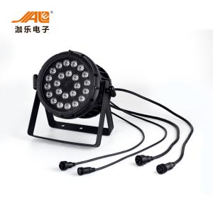 Quality Energy Efficiency 250W Outdoor LED Par / 24PCS RGBWA +UV Waterproof Par Light wholesale