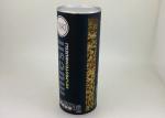 Aluminium Foil Lining Paper Tube Packaging / Oatmeal Container 83mm Diameter