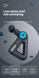 Quality Customized Massager Gun 1100-3200rpm Speed for Optimal Performance in Athletes and Fitness Enthusiasts wholesale