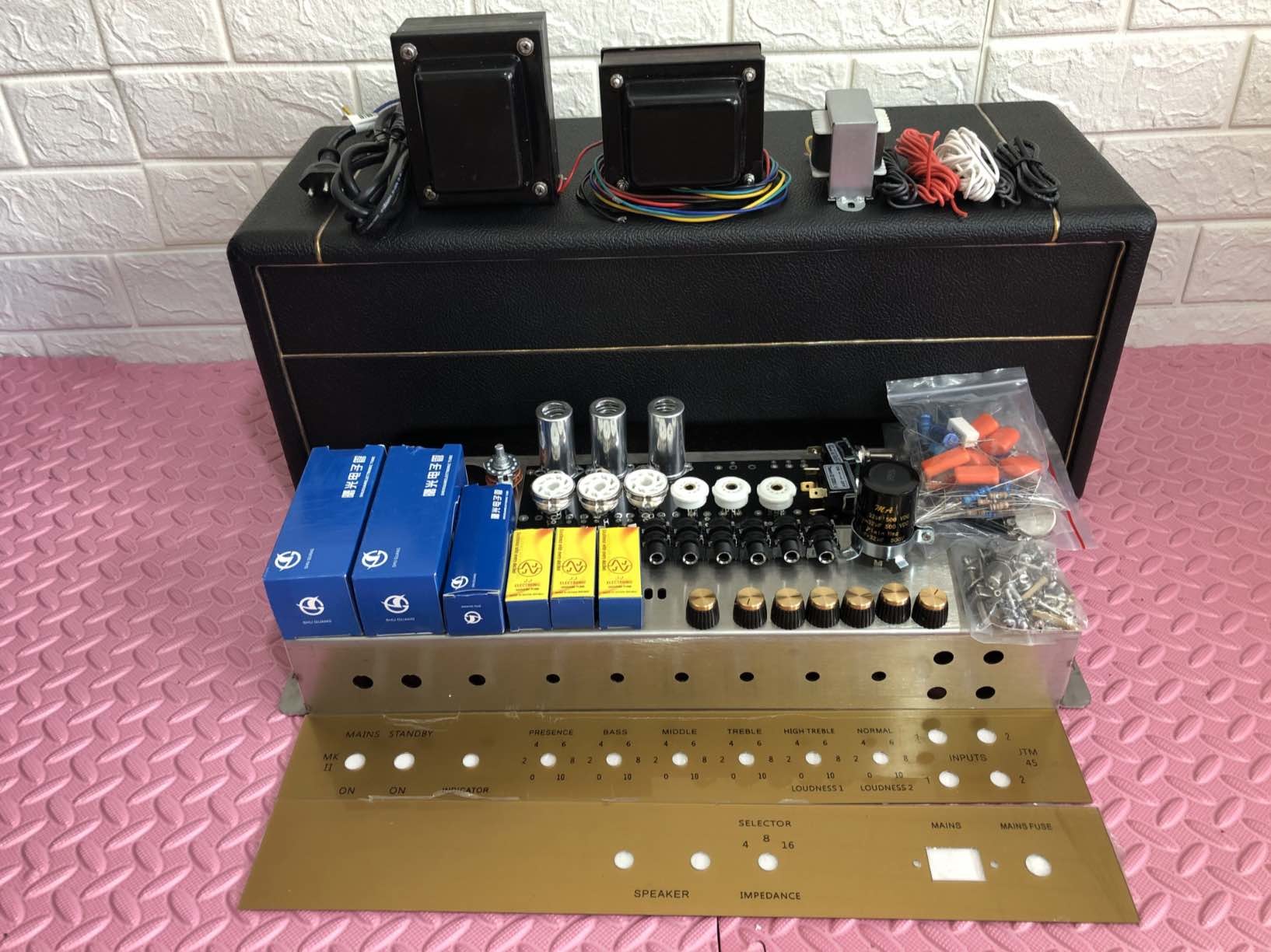 Classic British JTM45K Tube Guitar Amp DIY Kit Head Custom Guitar Amplifier COMBO HEAD
