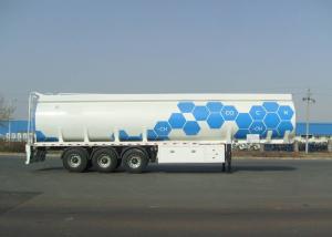 Quality Tri Axle Carbon Steel Tanker Trailer For Fuel And Diesel Liquid Transport 45000L wholesale