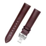 2 Piece 20mm Genuine Cow Leather Watch Strap Bands