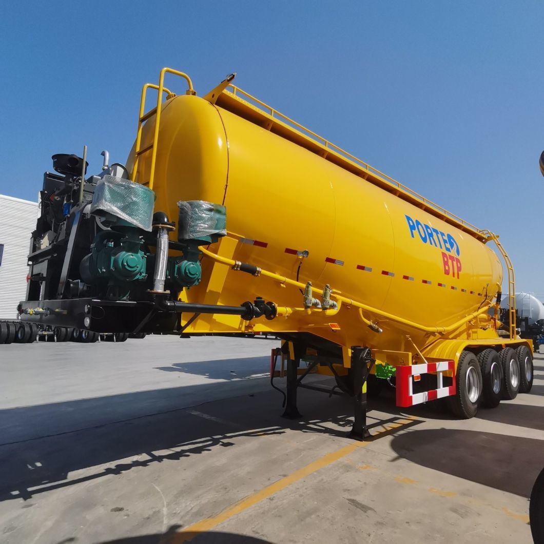 Anton Heavy-Duty Flour Tank Trailer with Diesel or Electric Engine