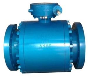 Fire Safe Trunnion Ball Valve / Fully Welded Body Ball Valves DBB Function