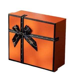 Quality Custom Gift Packaging Box With Golden Logo for T Shirt Clothing and Scarf wholesale