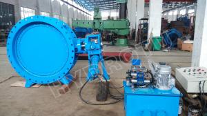 Quality Hydraulic Heavy Hammer DN2000mm Flanged Butterfly Valve wholesale