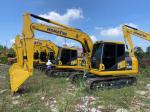 Komatsu PC130 Second Hand Mini Digger 125000Kg 0.55M3 Hydraulic Crawler