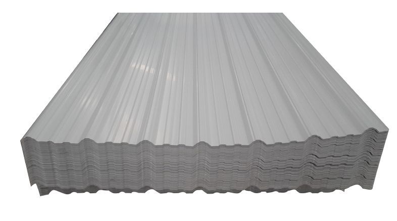 4 Layer ASA Coating PVC Trapezoidal Roof Sheets White ASA Surface UPVC Roofing Sheet