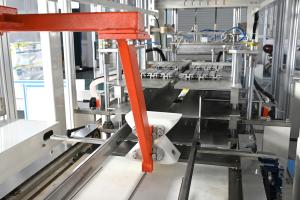 Quality 14kw Single Double Layers Toilet Tissue Packing Machine 0.5Mpa wholesale