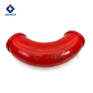 Quality Seamless Steel Concrete Pump Elbow For Putzmeister Zoomlion Schwing Trailer Pumps wholesale