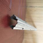 10FT High Zinc Coated Metal Plant Support Stakes With Three Round Holes