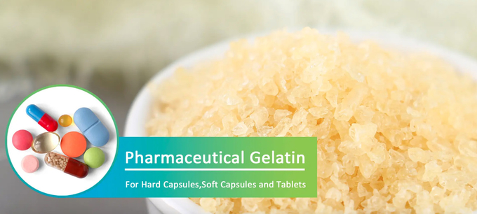 190 Bloom Medicine Gelatin Used In Tablet Formulation Ph4.5-Ph7.0
