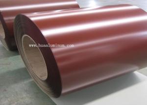 Quality Fireproof Pre Painted Aluminium Coil , 1000mm Length Aluminium Sheet Roll wholesale