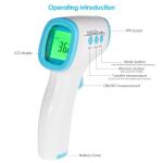 Adult Baby Body Infrared Thermometer Non Touch Digital Thermometer LCD Display