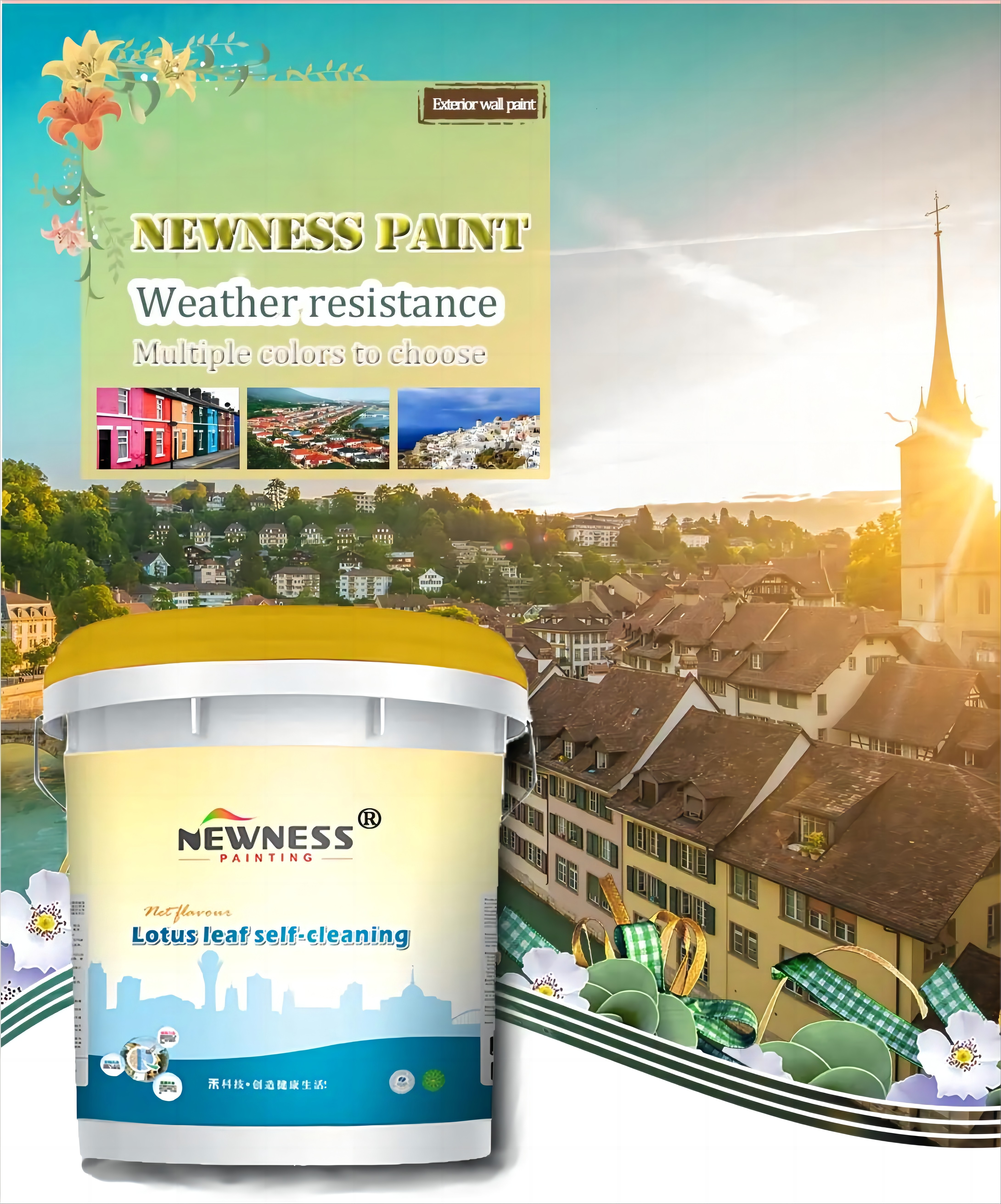 Brush Application Method Acrylic Adhesive Glue for Interior and Exterior Walls